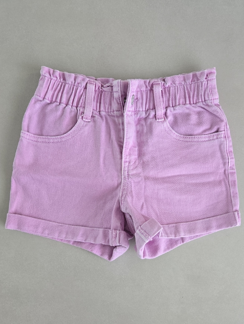 Cat & Jack Lilac High Rise Pull-On Cotton Shorts Size 8Y